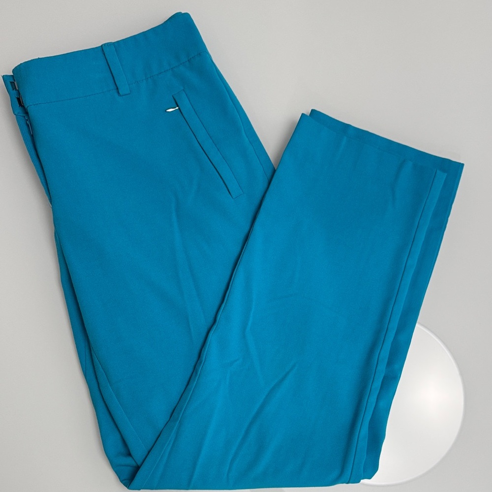 New York & Company Women's Blue Cropped Pants